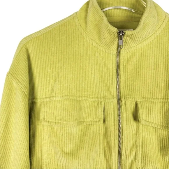 Aerie Groove On Velour Full Zip Cropped Jacket - Picture 6 of 10